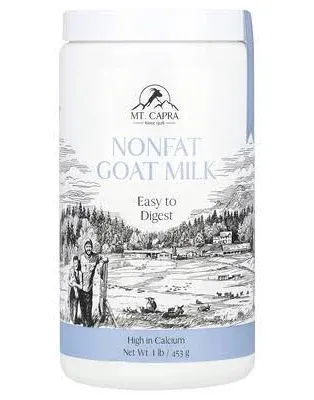 Mt. Capra, Nonfat Goat Milk, 1 lb (453 g)