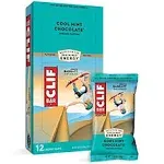 Clif Bars - Energy Bars - Cool Mint Chocolate - with Caffeine - Made with Organic Oats - Plant Based Food - Vegetarian - Kosher (2.4 Ounce Protein