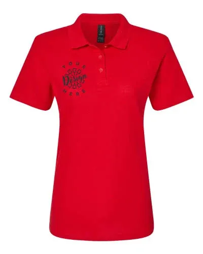 Gildan Softstyle Women's Double Pique Polo