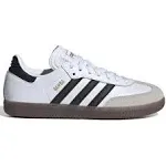 Adidas Youth Samba Soccer Shoes, White / 1