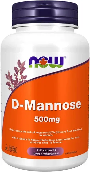 Now D Mannose 500 mg