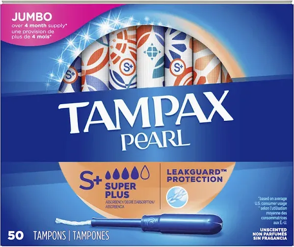 Tampax Pearl Super Plus Tampons