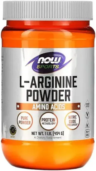 Now - L-Arginine 500 mg - 250 Capsules