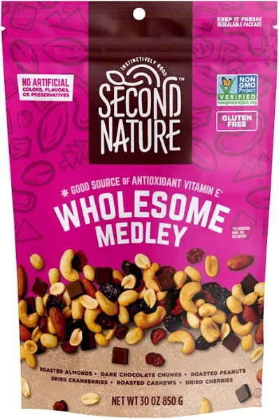 Second Nature Trail Mix Wholesome Medley