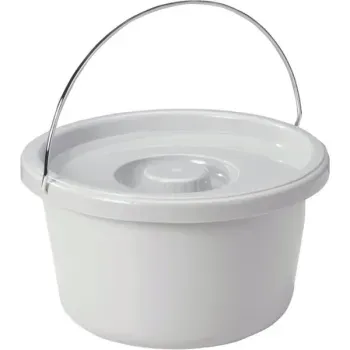 Drive Medical Commode Pail with Lid