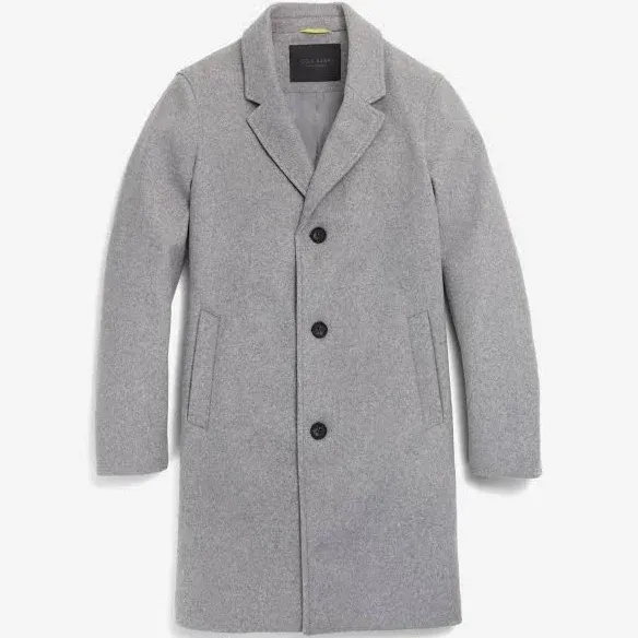 Cole Haan Men's Stretch Wool Top Coat