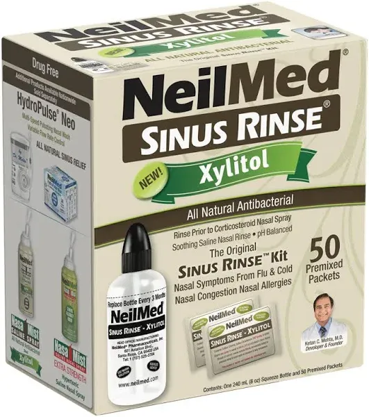 Neilmed Xylitol Sinus Rinse Kit