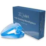 ZQuiet, Anti-Snoring Mouthpiece, Comfort Size#2, Single Refill, Clear, Made in USA, BPA-Free, Medical-Grade Material