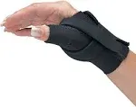 Comfort Cool Thumb CMC Restriction Splint Black / Medium Plus / Left