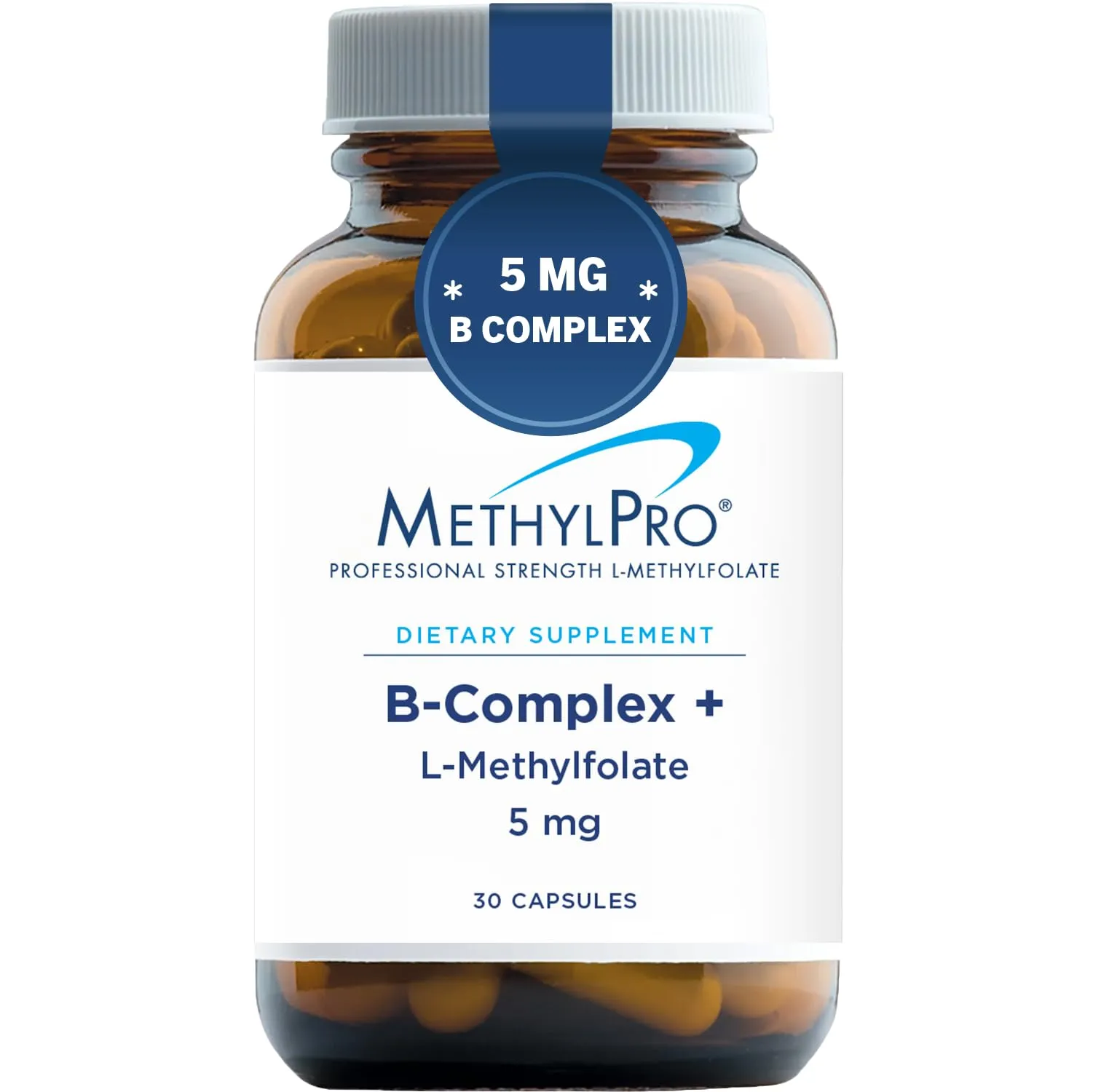 B-Complex + 10 mg L-Methylfolate 30 caps