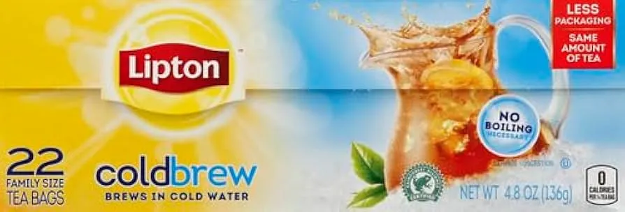 Lipton Cold Brew Family Iced Tea Bags