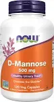 Now Foods, D-Mannose 500 mg - 120 Veg Capsules