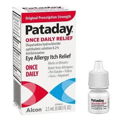 Pataday Allergy Once Daily Relief Eye Drops - 2.5 ml