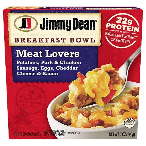 Jimmy Dean Meat Lovers Breakfast Bowl