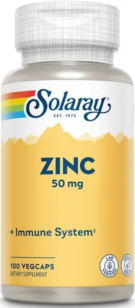 Solaray Zinc 50 mg