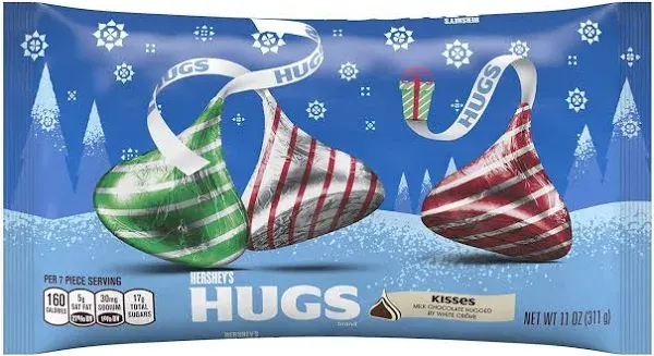 Hershey's Holiday Hugs Kisses 11oz