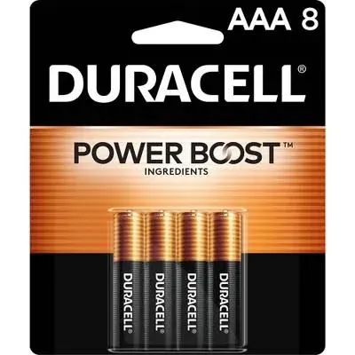 AAA Duracell Coppertop Alkaline Batteries