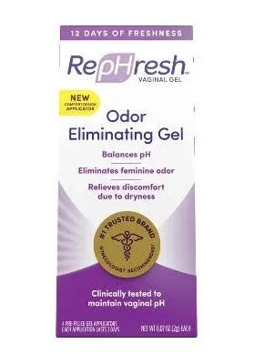 Rephresh Odor Eliminating Vaginal Gel