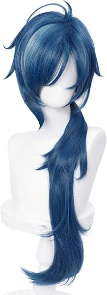 SL Blue Ponytail Wig For Kaeya Cosplay