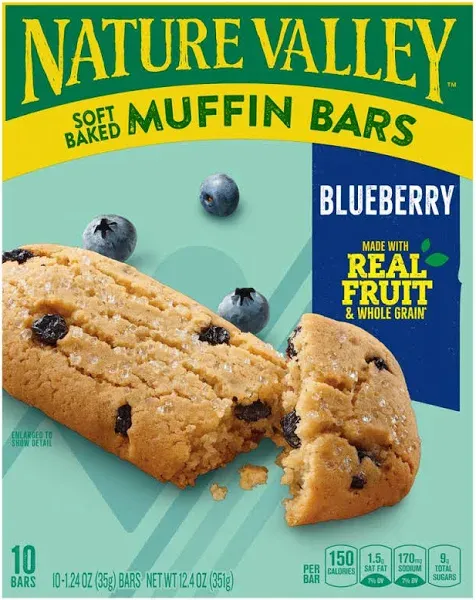 Nature Valley Soft-Baked Blueberry Muffin Bars (1.24 oz)