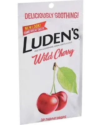 Luden's Wild Cherry Throat Drops