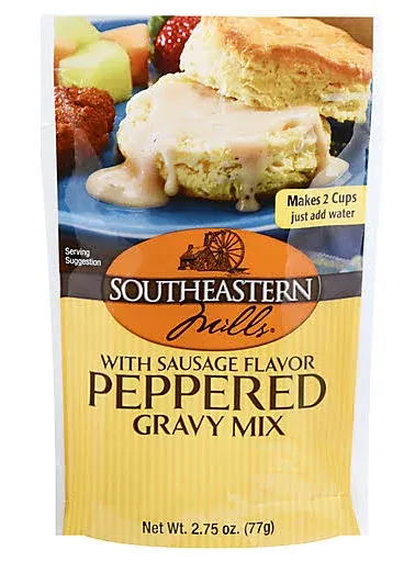 Old-Fashioned Peppered Gravy Mix, 4.5 Oz. Package (Pack of 4)