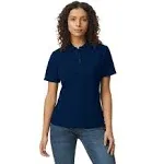 Gildan G648L - Ladies#039; Softstyle Double Pique Polo Navy S