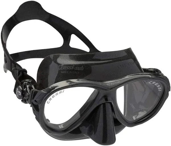 Cressi Eyes Evolution Crystal Adult Size Spearfishing Mask