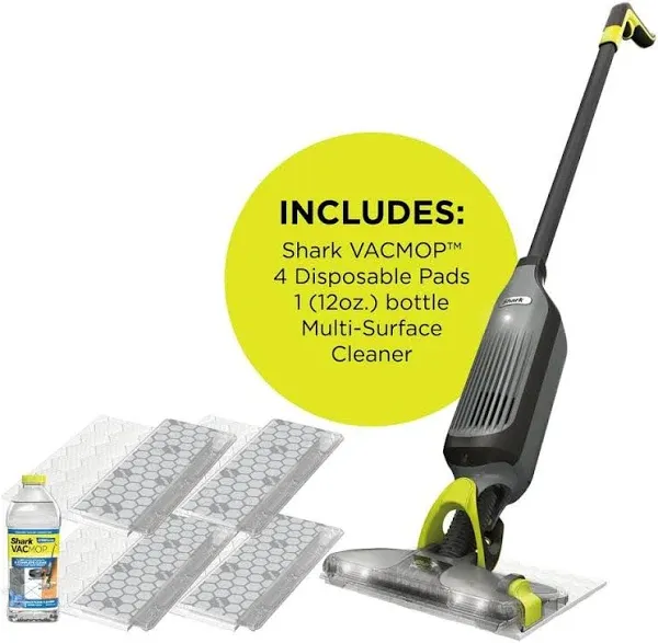 Shark® VACMOP™ Cordless Hard Floor System with Disposable VACMOP™ Pad, VM200