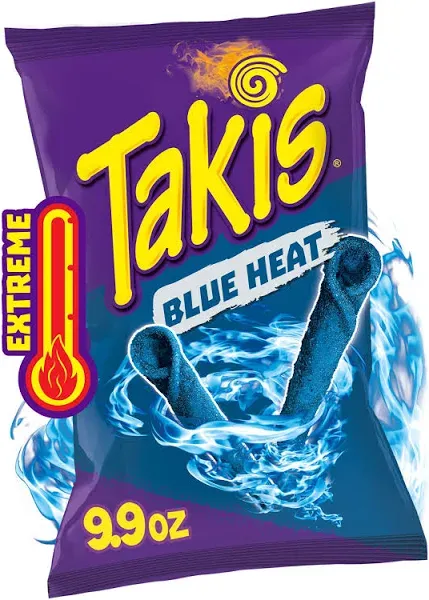 Takis Blue Heat Tortilla Chips