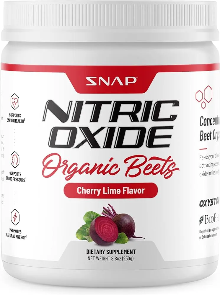 Snap Supplements Nitric Oxide Organic Beets Stick 10 PK