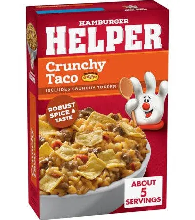 Hamburger Helper Crunchy Taco