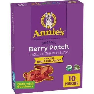 Annie's Organic Berry Patch Bunny Fruit Snacks