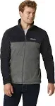 Columbia Men's Steens Mountain 2.0 Full Zip Fleece Jacket - Black, Grill