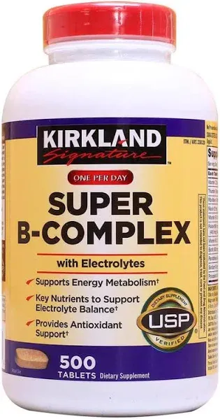 Kirkland Signature Super B-Complex with Electrolytes