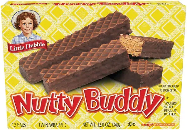 Little Debbie Nutty Buddy Bars