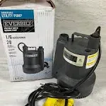 Everbilt SUP54-HD 1/6 HP Plastic Submersible Utility Pump