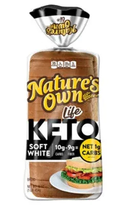 Nature's Own Keto Soft White Bread