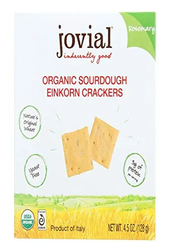 Jovial Organic Sourdough Einkorn Crackers (4.5 oz)