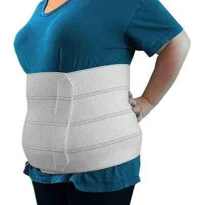 Mars Wellness Plus Size Bariatric Abdominal Binder - 12" 4 Panel