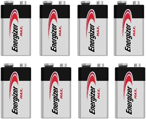 ENERGIZER Max Alkaline 9v Batteries