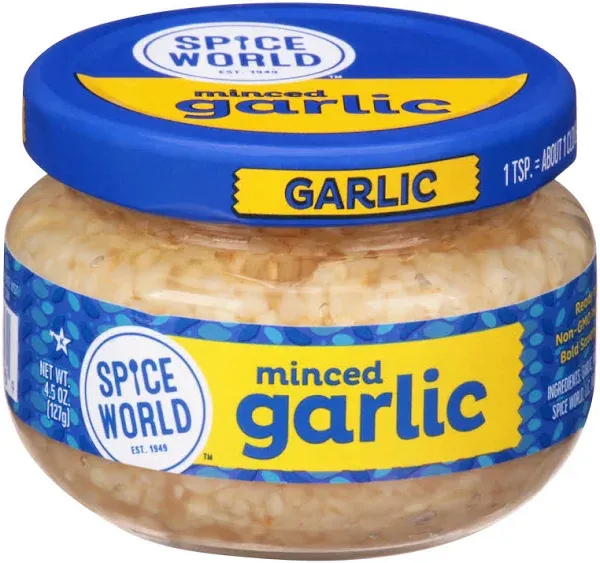 Spice World Minced Garlic