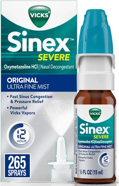 Vicks Sinex Nasal Decongestant