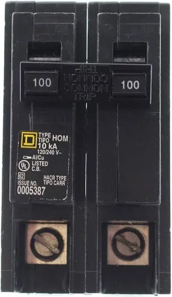 Square D Circuit Breaker HOM2100