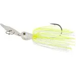 Strike King Thunder Cricket Vibrating Jig Chartreuse Blue Glimmer / 1/2oz