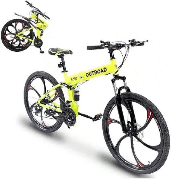 26 Inch Folding Mountain Bike