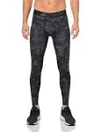 adidas Men's Techfit Training All Over Printed Long Tights