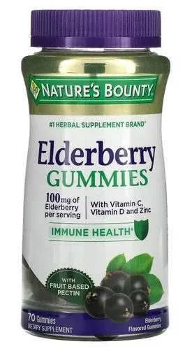 Nature's Bounty Elderberry Gummies