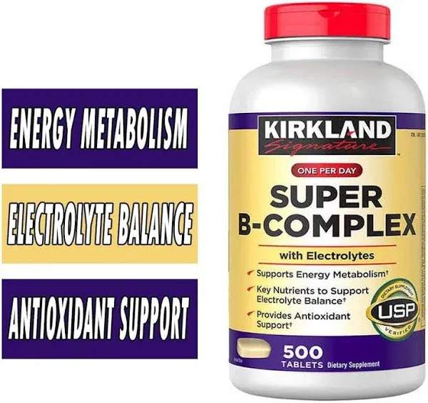 Kirkland Signature Super B-Complex with Electrolytes