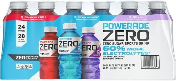 Powerade Zero Sports Drink Variety Pack